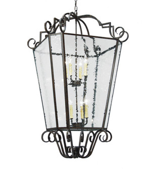 Marin Eight Light Pendant in Antique Iron Gate (57|118850)