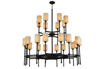 Fantasy 24 Light Chandelier in Textured Black (57|118829)