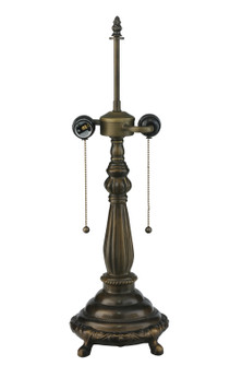 Table Base Two Light Table Base Hardware in Mahogany Bronze (57|118783)