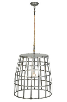 Basket One Light Pendant in Steel (57|118630)