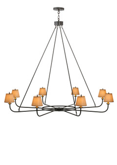 Brach Ring Eight Light Chandelier in Timeless Bronze (57|118614)