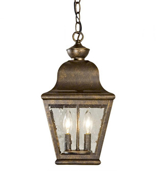 Palmer Two Light Pendant in Antique Rust (57|118039)