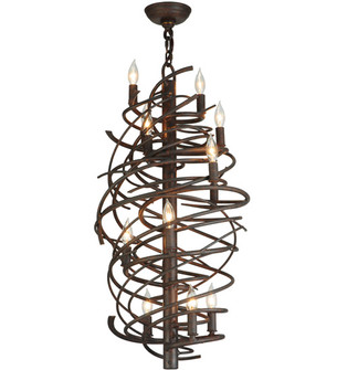 Cyclone 13 Light Chandelier in Cajun Spice (57|117938)