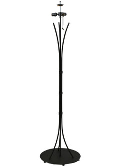 Floor Base Three Light Floor Base in Textured Black (57|117750)