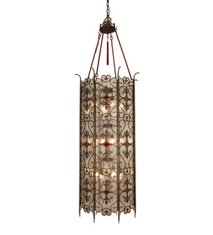 Saskia 12 Light Pendant in Gilded Tobacco (57|117398)