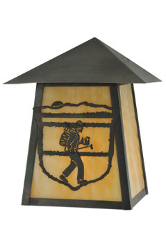 Lake Clear Lodge One Light Wall Sconce in Craftsman Brown (57|116860)