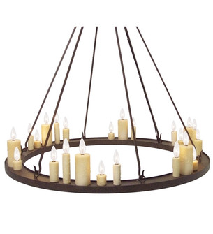 Deina 24 Light Chandelier in Cajun Spice (57|116741)