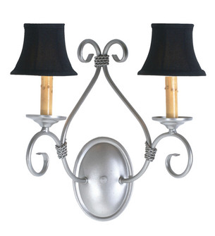 Olivia Two Light Wall Sconce in Pewter (57|116313)