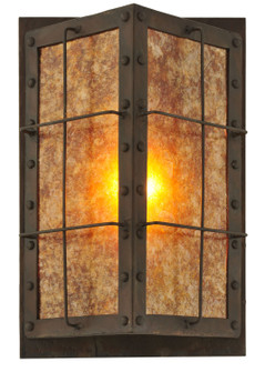 Vostok One Light Wall Sconce in Costello Black (57|116265)