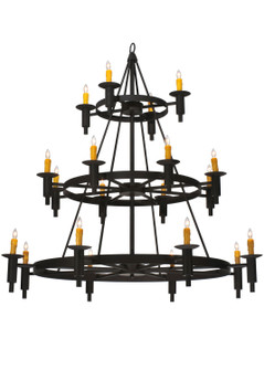 Carella 20 Light Chandelier in Dark Roast (57|116151)