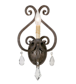 Gia One Light Wall Sconce in Smoke (57|115796)