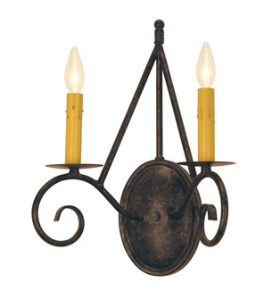 Estrella Two Light Wall Sconce in Smoke (57|115715)