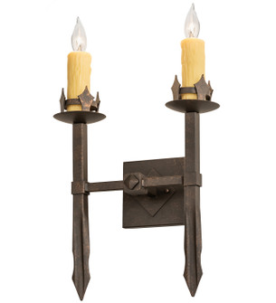 Castilla Two Light Wall Sconce in Gilded Tobacco (57|115642)