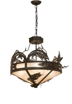 Catch Of The Day Four Light Pendant in Oil Rubbed Bronze (57|115556)
