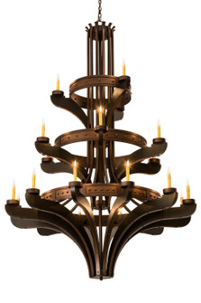 Castilla 21 Light Chandelier in Mahogany Bronze (57|115048)