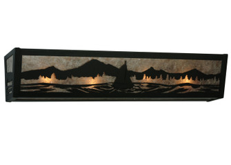 Sailboat Four Light Vanity in Textured Black (57|114584)
