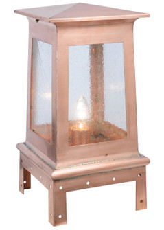 Stillwater One Light Post Mount in Natural Copper (57|114378)