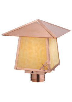 Stillwater One Light Post Mount in Natural Copper (57|113223)