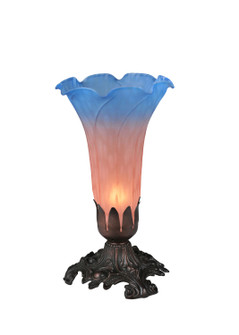 Pink/Blue One Light Accent Lamp in Mahogany Bronze (57|11311)