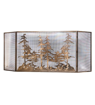 Tall Pines Fireplace Screen in Antique Copper (57|113067)