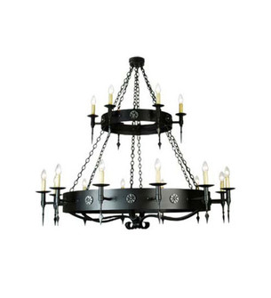 Warwick 18 Light Chandelier in Dark Roast (57|111559)