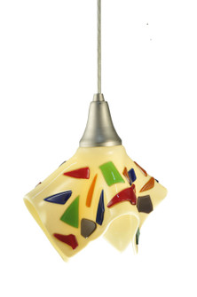 Metro Fusion One Light Mini Pendant in Rust (57|111365)