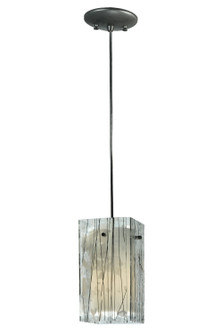 Metro Fusion One Light Mini Pendant in Textured Black (57|111349)