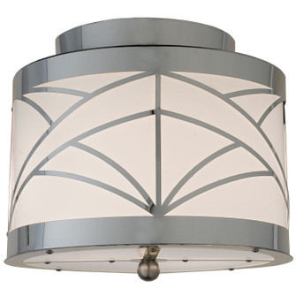 Revival Two Light Flushmount in Polished Stainless Steel (57|111286)