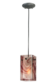 Metro One Light Mini Pendant in Textured Black (57|111277)