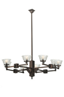 Revival Eight Light Chandelier in Custom (57|111189)