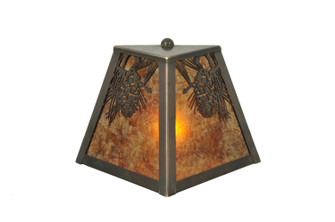 Winter Pine One Light Wall Sconce in Craftsman Brown (57|111037)