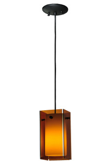 Metro One Light Mini Pendant in Textured Black (57|111009)