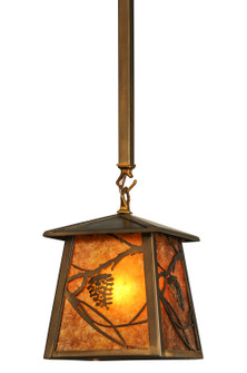 Whispering Pines One Light Mini Pendant in Antique Copper (57|110915)