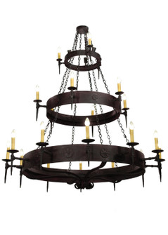 Warwick 21 Light Chandelier in Dark Roast (57|110046)