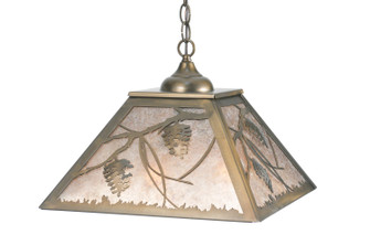 Whispering Pines Two Light Pendant in Antique Copper (57|109562)