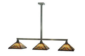 Nuevo Three Light Island Pendant in Craftsman Brown (57|108910)