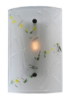 Metro Fusion One Light Wall Sconce in Bas Relief Texture Nickel Powdercoat (57|107667)
