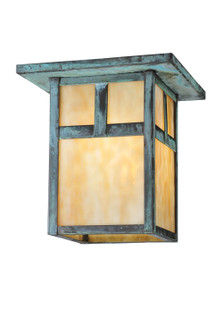 Hyde Park One Light Flushmount in Verdigris (57|107460)