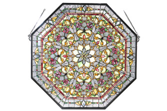 Floral Window in Zai Zav Avocado Burgundy Beige (57|107223)