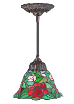 Begonia One Light Mini Pendant in Gyb Flame Lt Blue (57|107145)