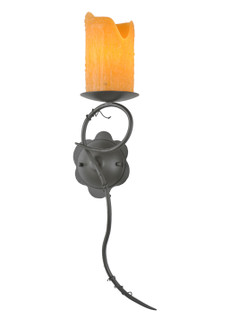 Utana Bluffs One Light Wall Sconce in Wrought Iron (57|107002)