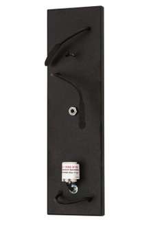 One Light Wall Sconce in Textured Black (57|105137)