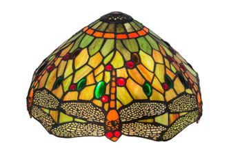 Tiffany Hanginghead Dragonfly Shade in Orange Greenr (57|10504)