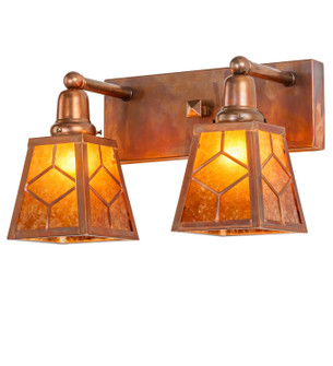 Diamond Craftsman Two Light Wall Sconce in Vintage Copper Vintage Copper (57|102168)