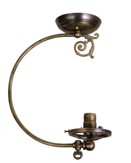 Revival One Light Semi Flush Mount in Antique Brass (57|101563)