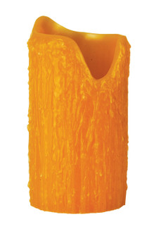Poly Resin Candle Cover in Honey Amber (57|101107)