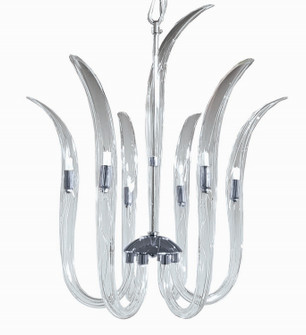 Cisne Six Light Pendant in Polished Nickel (29|N9906)