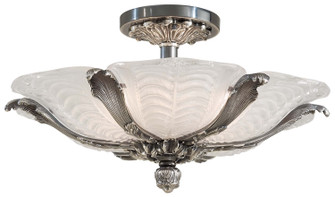 Metropolitan Six Light Semi Flush Mount in Platinum (29|N95049554B)