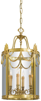 Metropolitan Four Light Foyer Pendant in Dor? Gold (29|N850804)