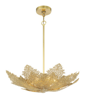 Evergold LED Pendant in India Gold W/ Vintage Brass (29|N7888750L)